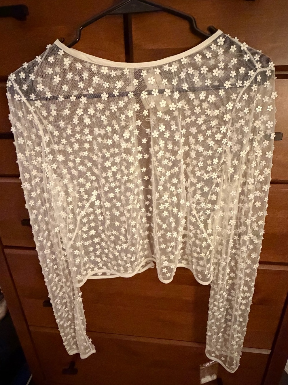Jenny Yoo Long-Sleeve Topper in L